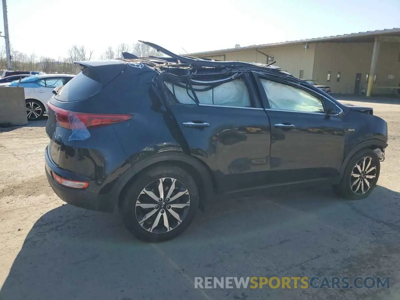 3 fotografías del automóvil dañado KNDPNCACXK7550424 KIA SPORTAGE 2019