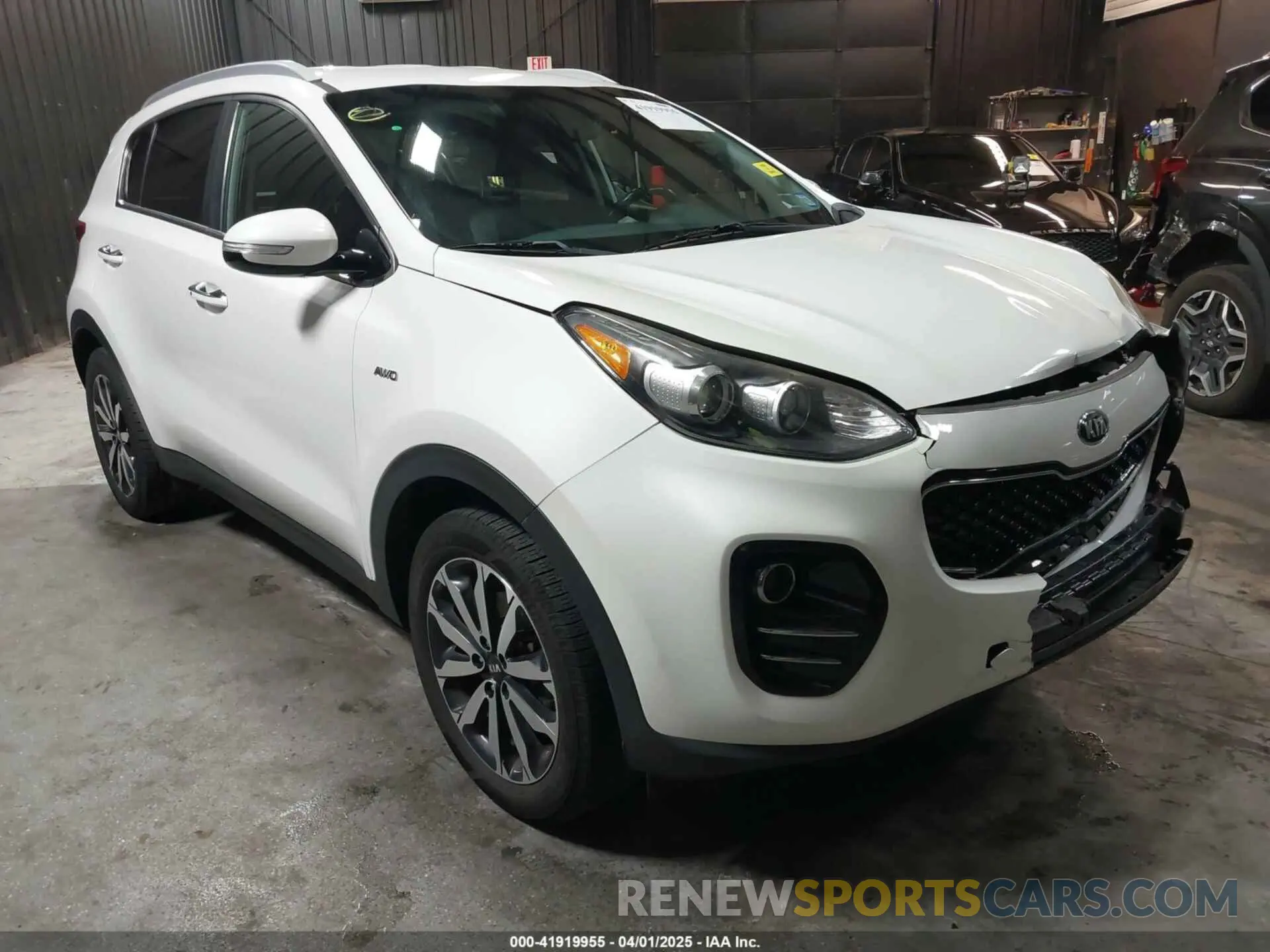 1 fotografías del automóvil dañado KNDPNCACXK7571757 KIA SPORTAGE 2019