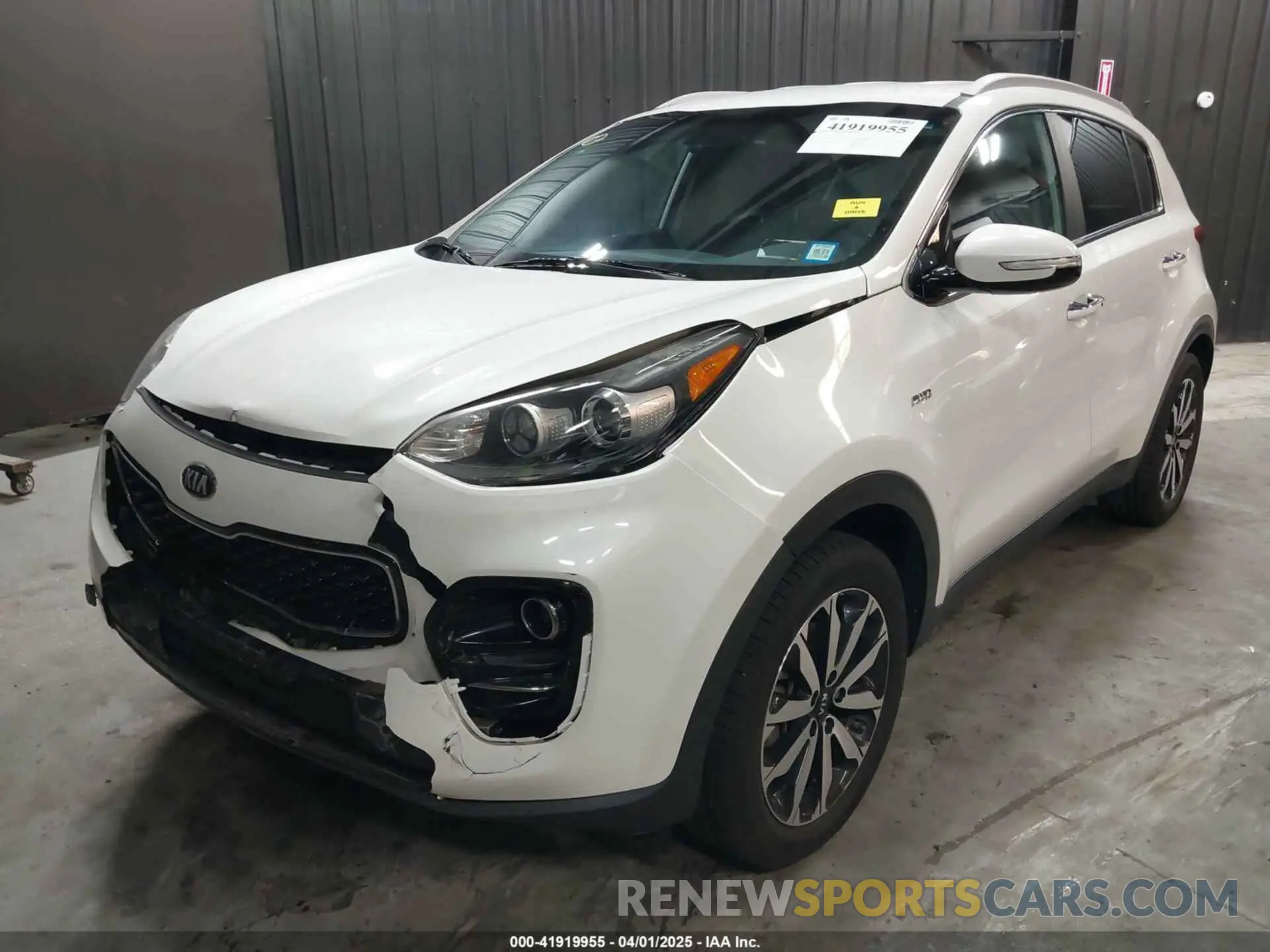 2 fotografías del automóvil dañado KNDPNCACXK7571757 KIA SPORTAGE 2019