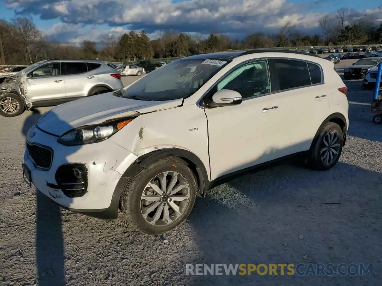 1 fotografías del automóvil dañado KNDPNCACXK7582967 KIA SPORTAGE 2019