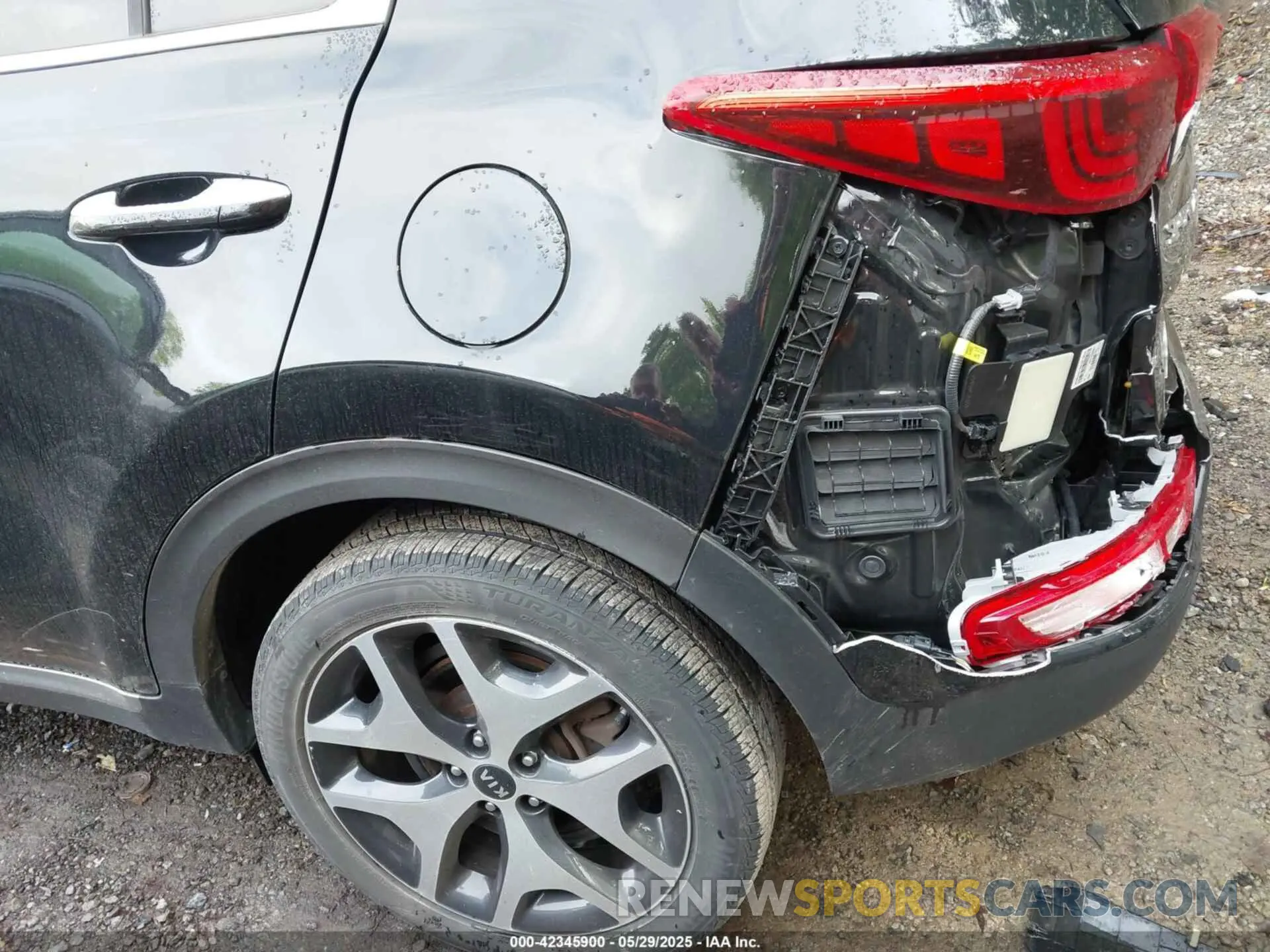 6 fotografías del automóvil dañado KNDPRCA62K7616978 KIA SPORTAGE 2019