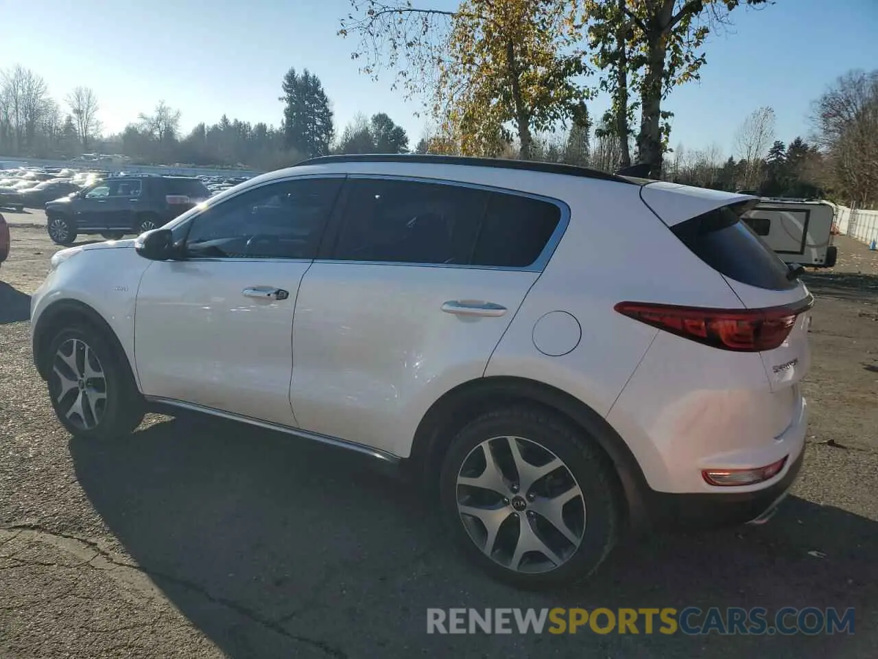 2 fotografías del automóvil dañado KNDPRCA66K7506550 KIA SPORTAGE 2019