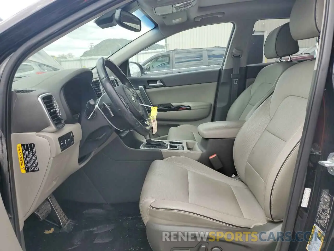 7 fotografías del automóvil dañado KNDPRCA67K7580480 KIA SPORTAGE 2019