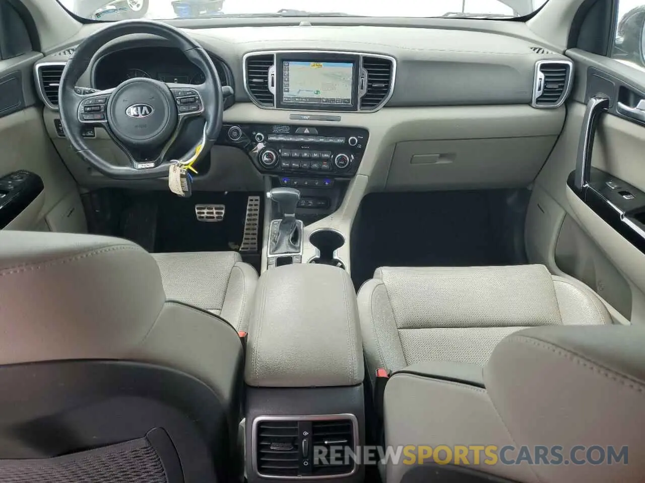 8 fotografías del automóvil dañado KNDPRCA67K7580480 KIA SPORTAGE 2019