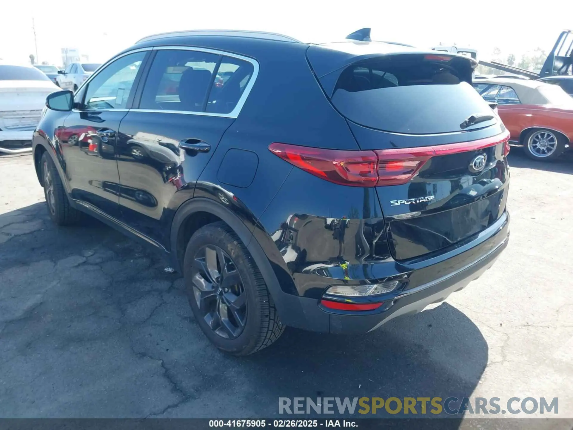 3 fotografías del automóvil dañado KNDP63AC0L7691095 KIA SPORTAGE 2020