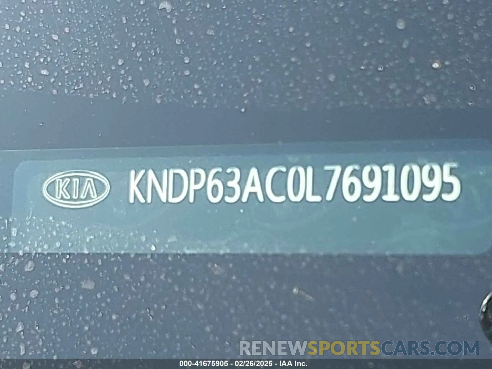 9 fotografías del automóvil dañado KNDP63AC0L7691095 KIA SPORTAGE 2020