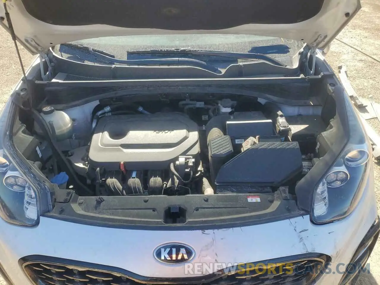 11 fotografías del automóvil dañado KNDP63AC1L7663919 KIA SPORTAGE 2020