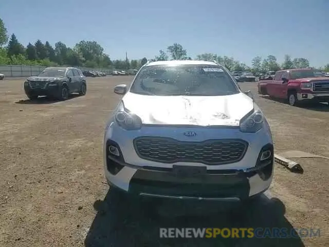 13 fotografías del automóvil dañado KNDP63AC1L7663919 KIA SPORTAGE 2020