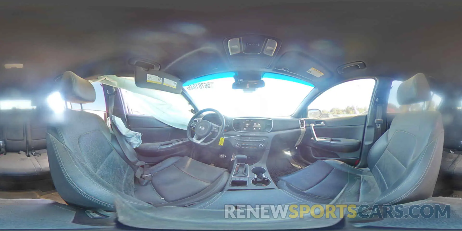 14 fotografías del automóvil dañado KNDP63AC1L7663919 KIA SPORTAGE 2020
