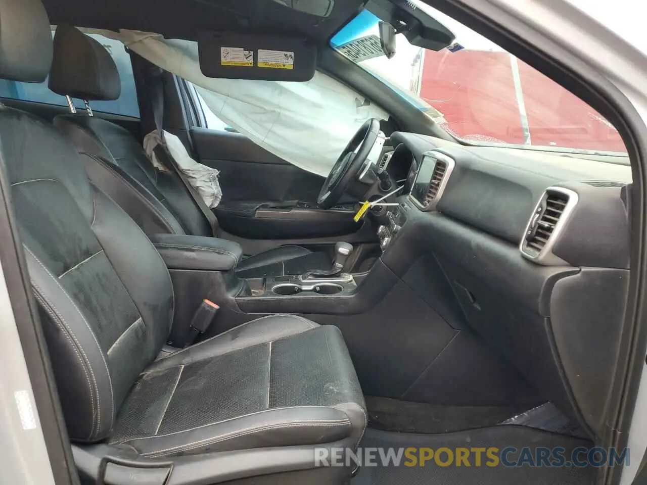 7 fotografías del automóvil dañado KNDP63AC1L7663919 KIA SPORTAGE 2020