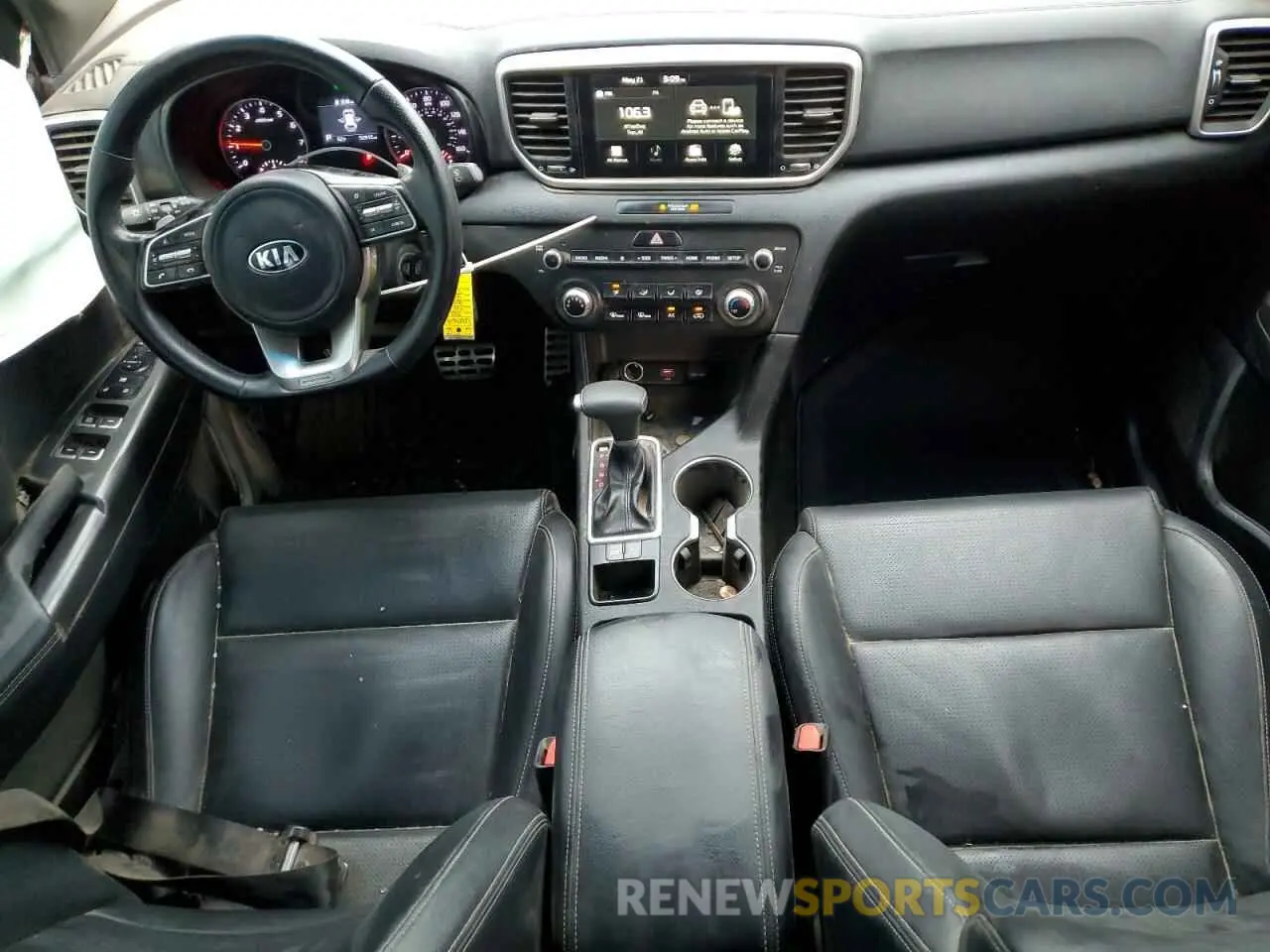 8 fotografías del automóvil dañado KNDP63AC1L7663919 KIA SPORTAGE 2020