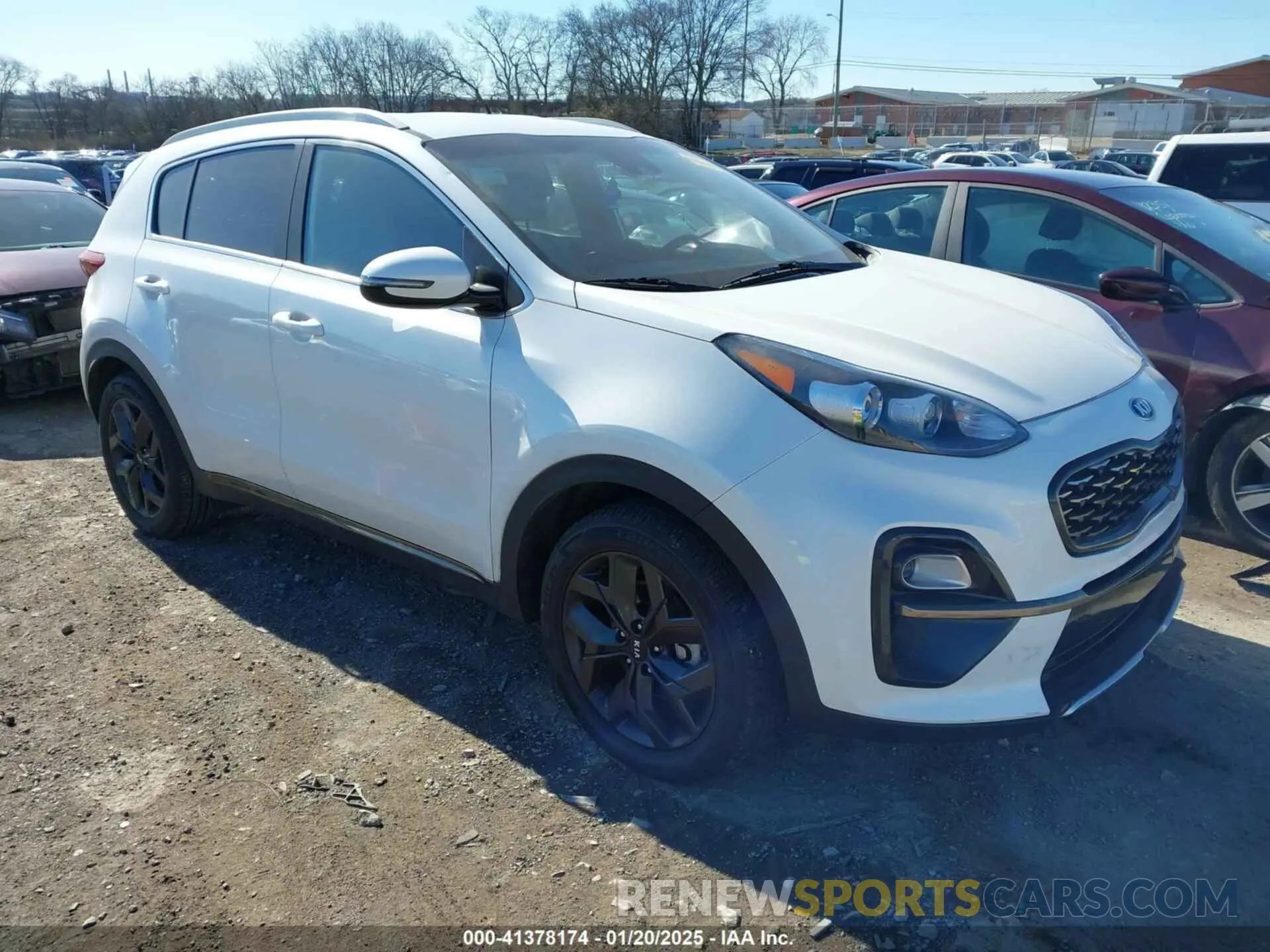 1 fotografías del automóvil dañado KNDP63AC2L7661774 KIA SPORTAGE 2020
