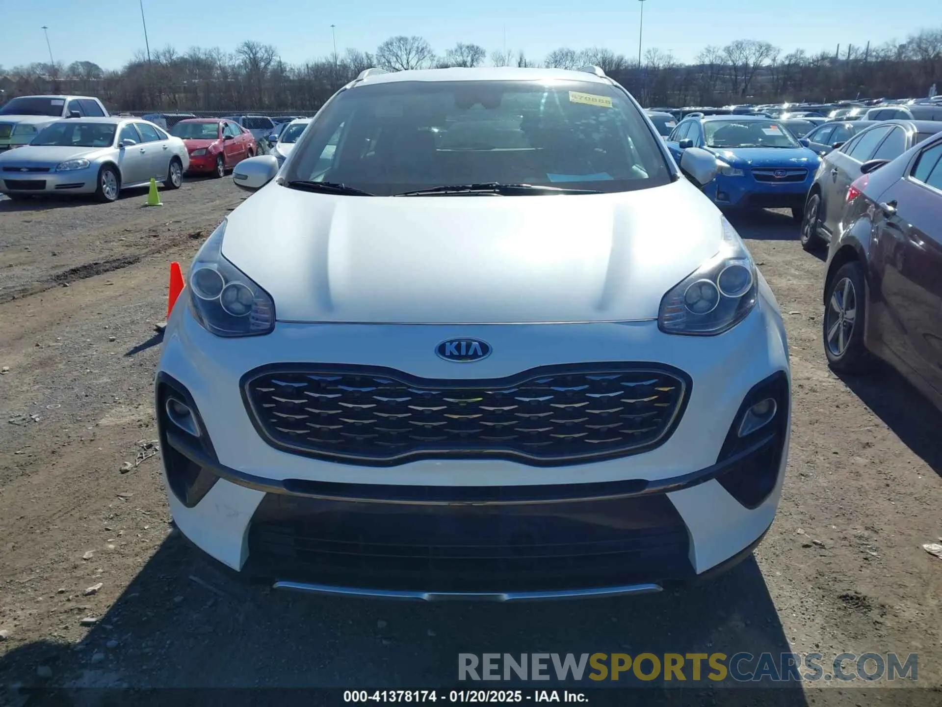 11 fotografías del automóvil dañado KNDP63AC2L7661774 KIA SPORTAGE 2020