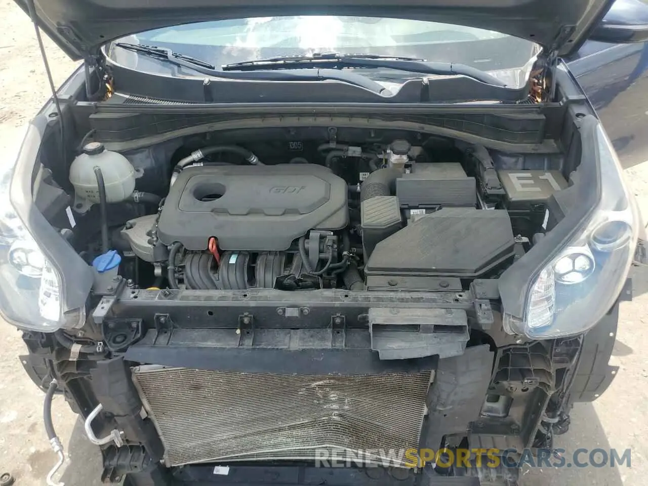 12 fotografías del automóvil dañado KNDP63AC2L7669115 KIA SPORTAGE 2020