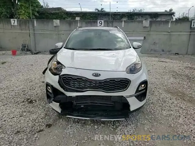 14 fotografías del automóvil dañado KNDP63AC2L7682656 KIA SPORTAGE 2020
