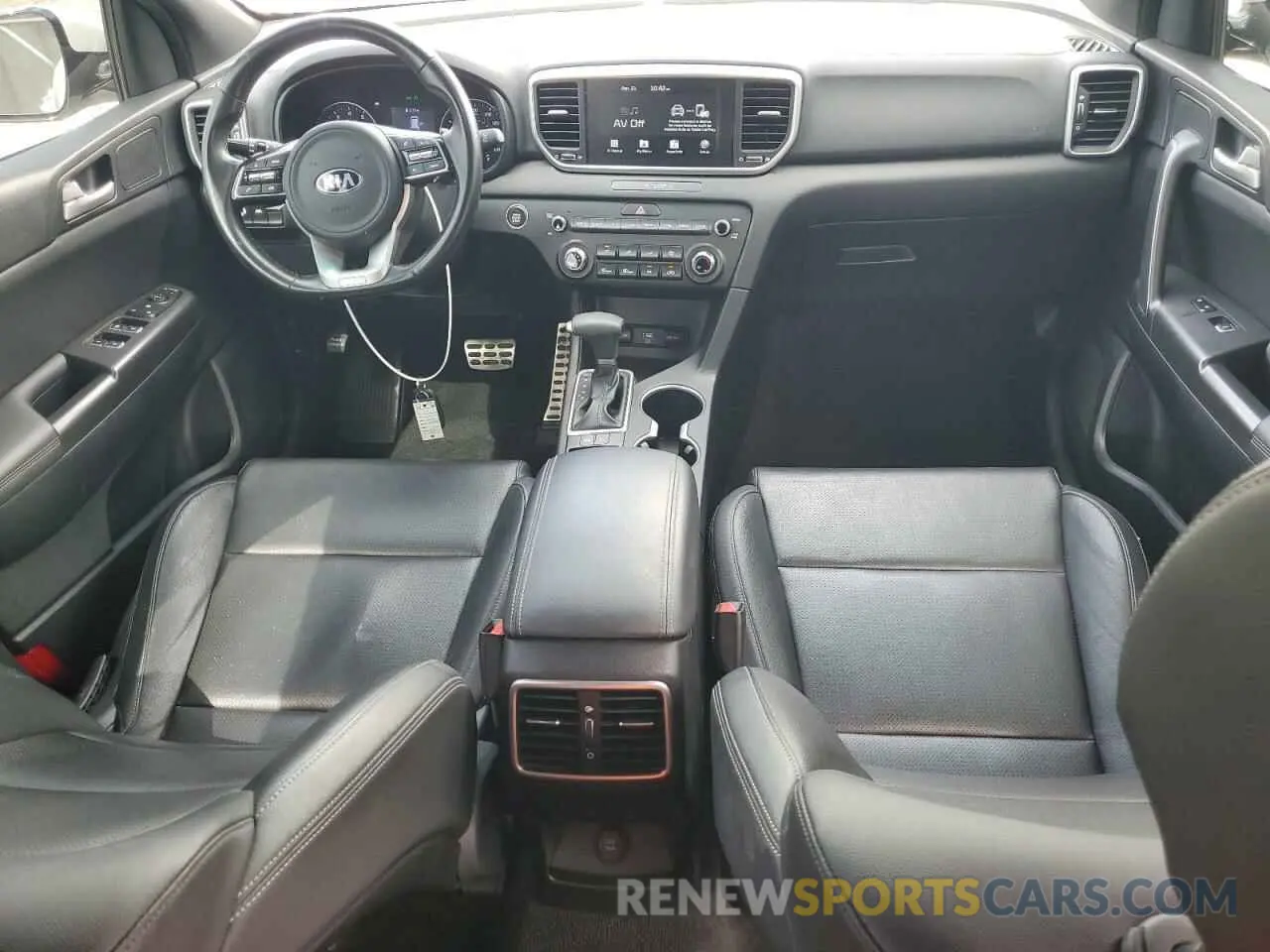 8 fotografías del automóvil dañado KNDP63AC2L7682656 KIA SPORTAGE 2020