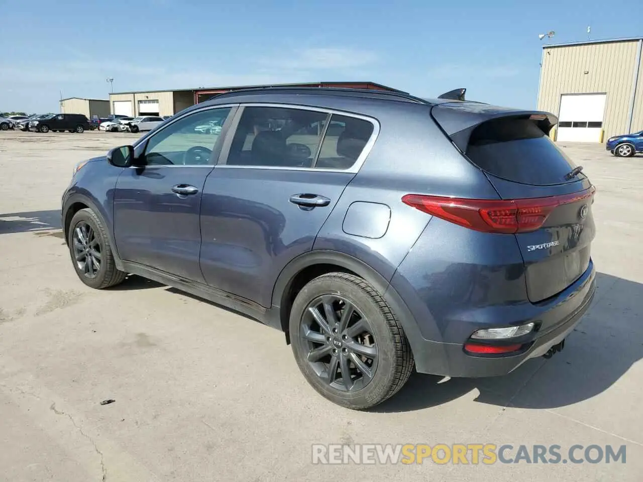 2 fotografías del automóvil dañado KNDP63AC2L7754729 KIA SPORTAGE 2020