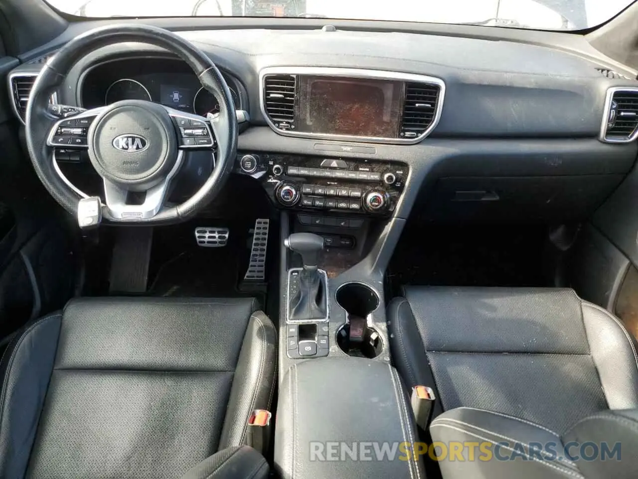 8 fotografías del automóvil dañado KNDP63AC2L7754729 KIA SPORTAGE 2020