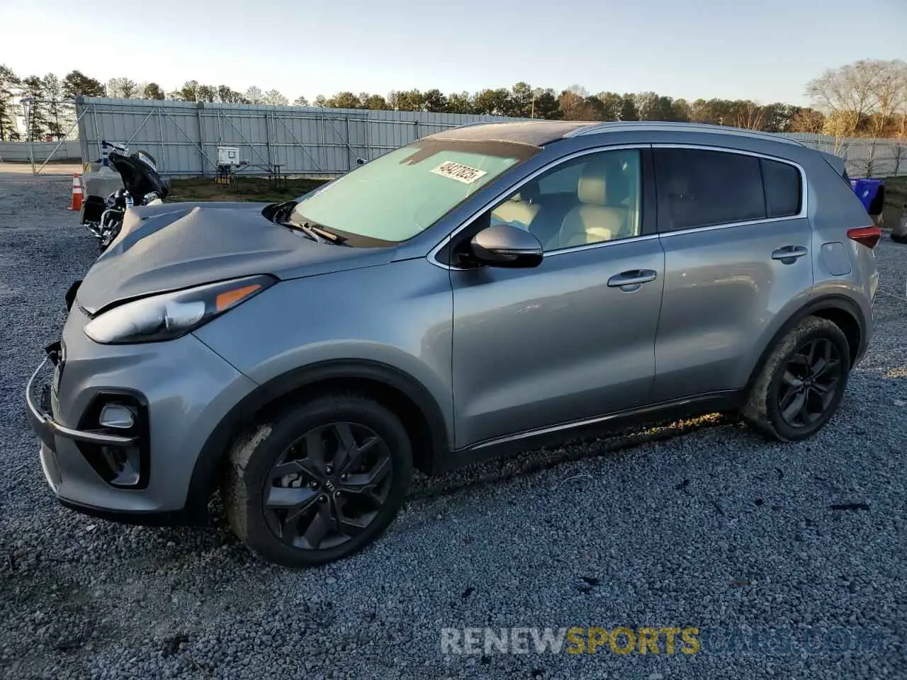 1 fotografías del automóvil dañado KNDP63AC3L7682956 KIA SPORTAGE 2020