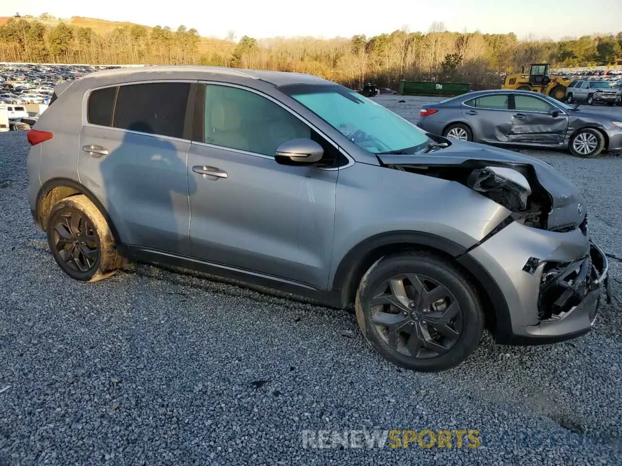 4 fotografías del automóvil dañado KNDP63AC3L7682956 KIA SPORTAGE 2020