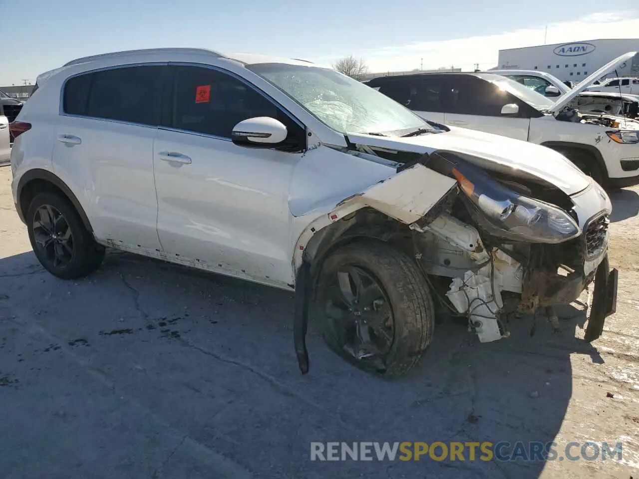 4 fotografías del automóvil dañado KNDP63AC3L7808751 KIA SPORTAGE 2020