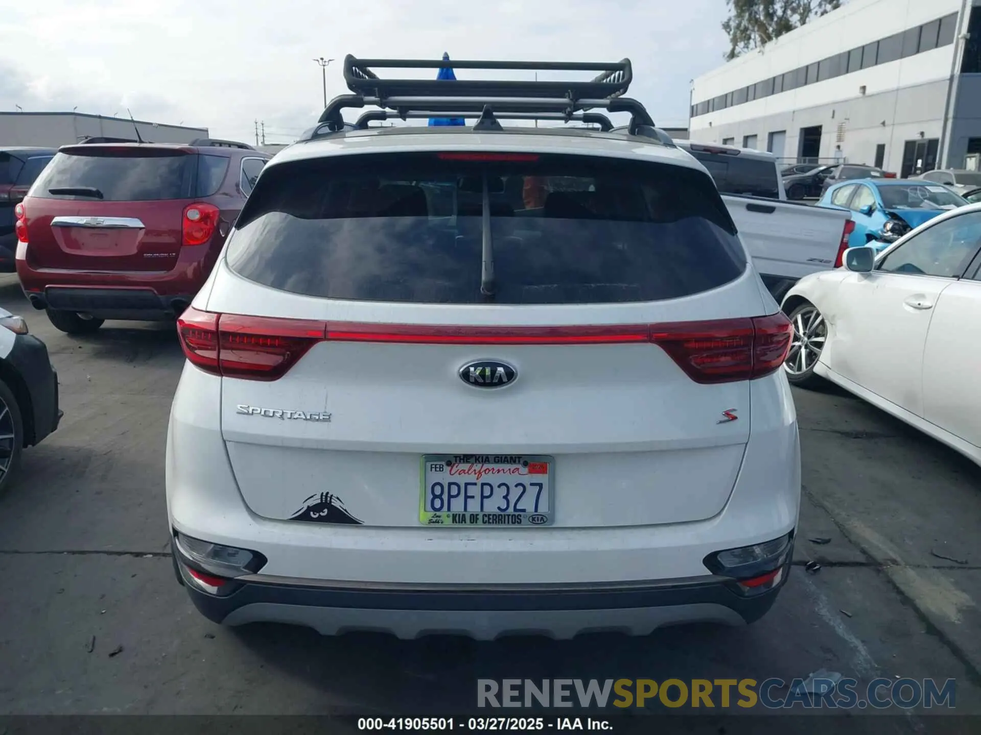 17 fotografías del automóvil dañado KNDP63AC4L7794665 KIA SPORTAGE 2020