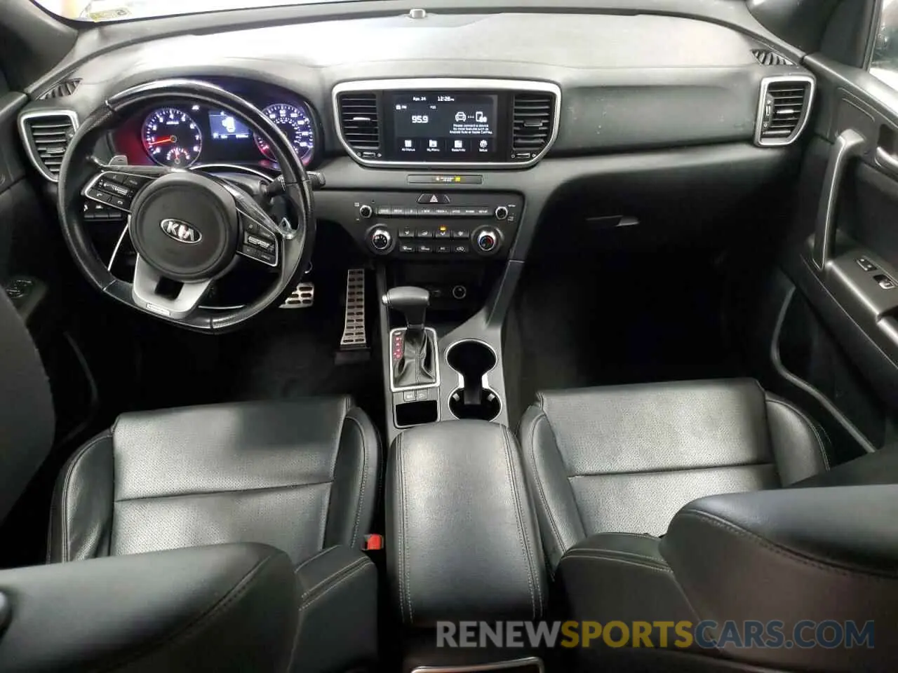 8 fotografías del automóvil dañado KNDP63AC5L7647318 KIA SPORTAGE 2020