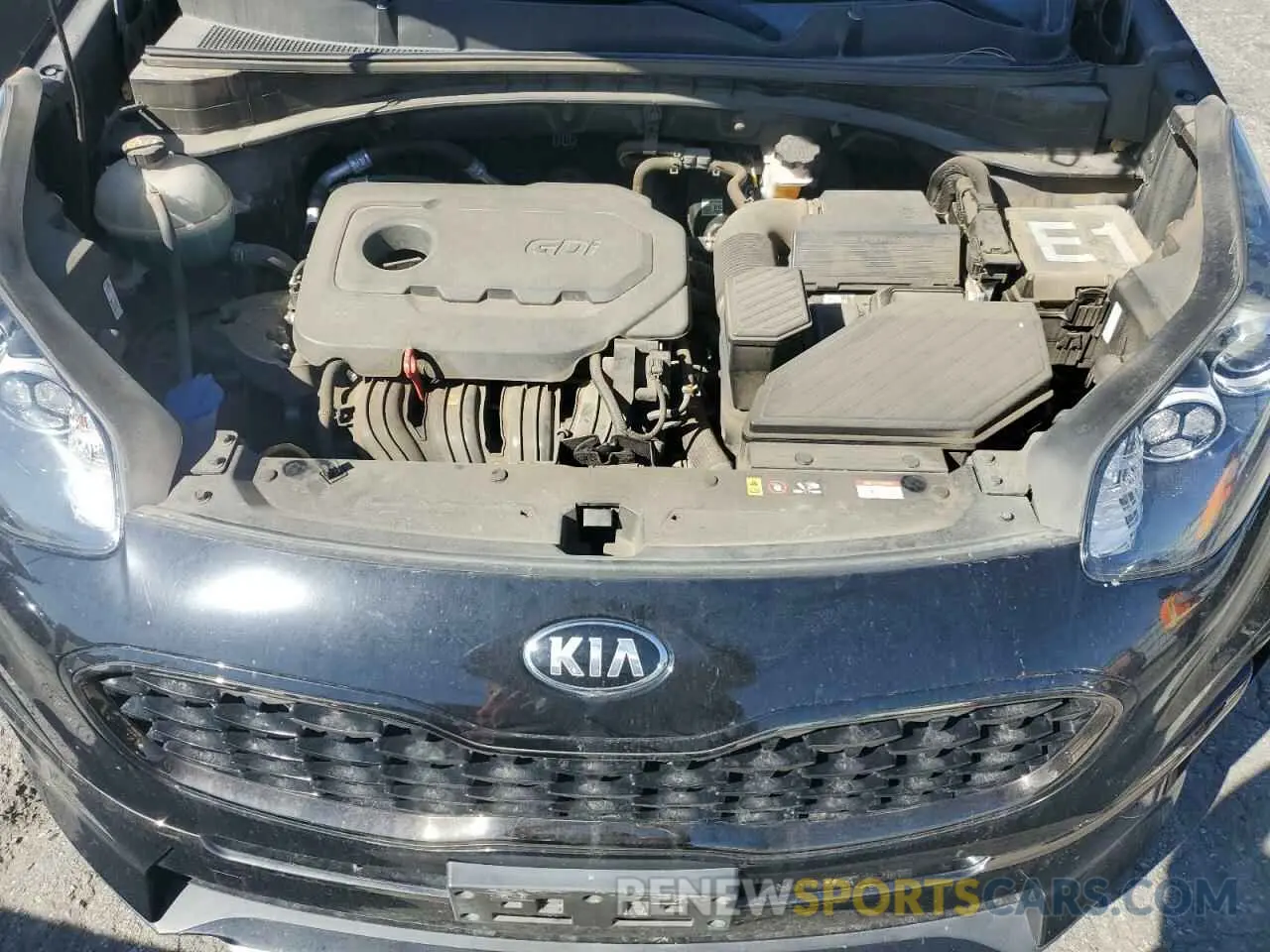 12 fotografías del automóvil dañado KNDP63AC5L7730165 KIA SPORTAGE 2020