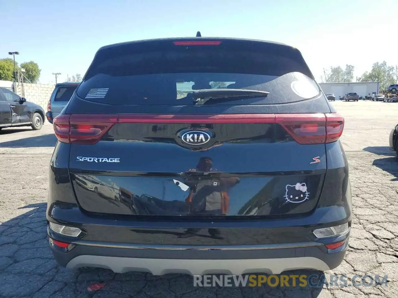 6 fotografías del automóvil dañado KNDP63AC5L7730165 KIA SPORTAGE 2020