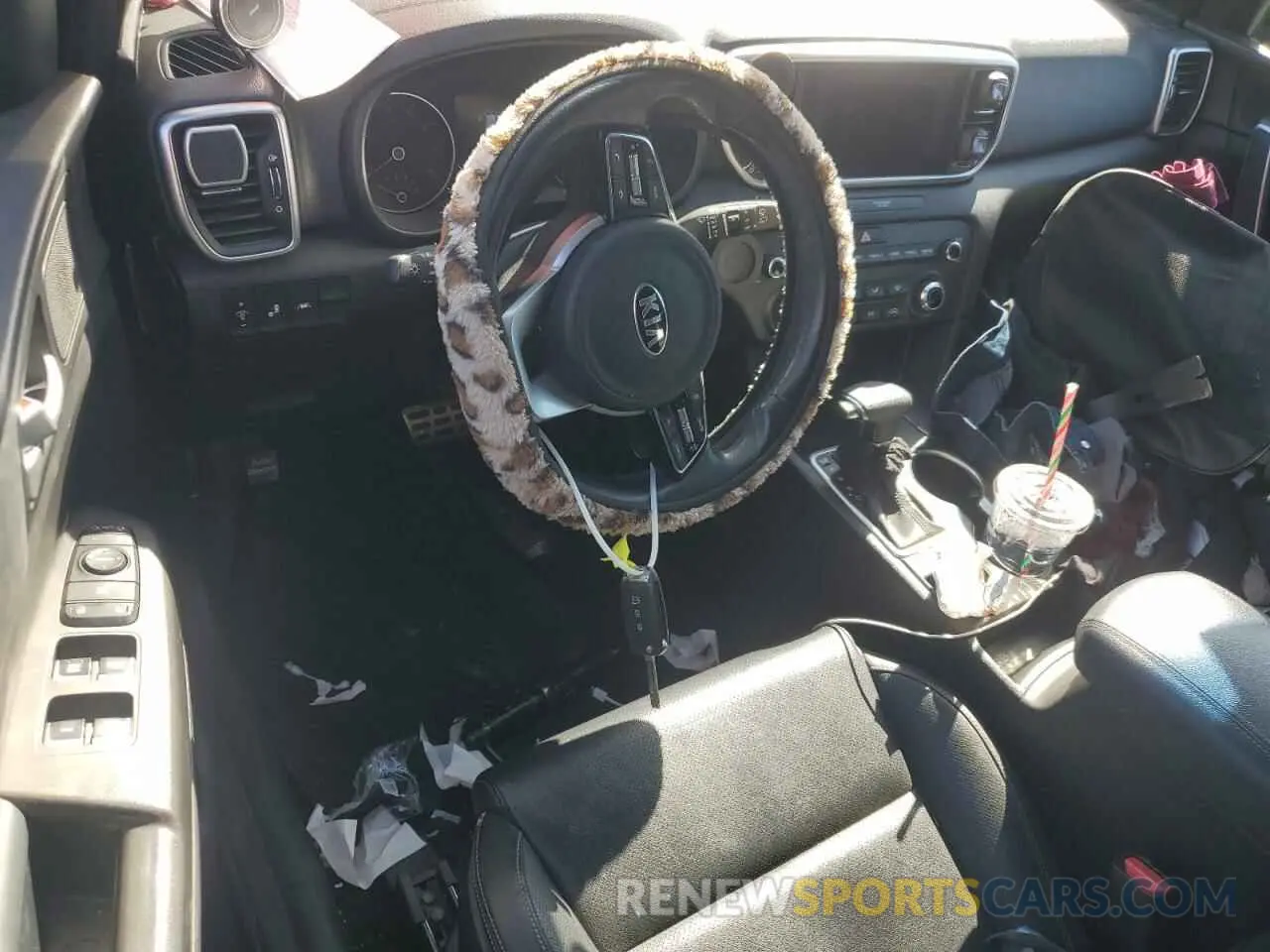 8 fotografías del automóvil dañado KNDP63AC5L7730165 KIA SPORTAGE 2020