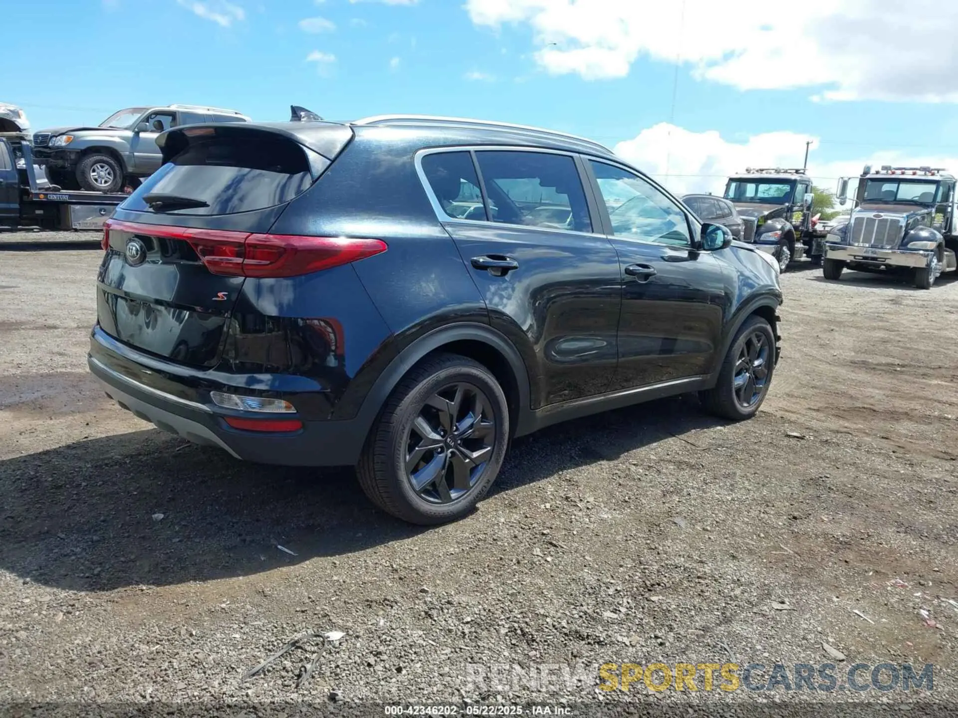 4 fotografías del automóvil dañado KNDP63AC6L7656657 KIA SPORTAGE 2020
