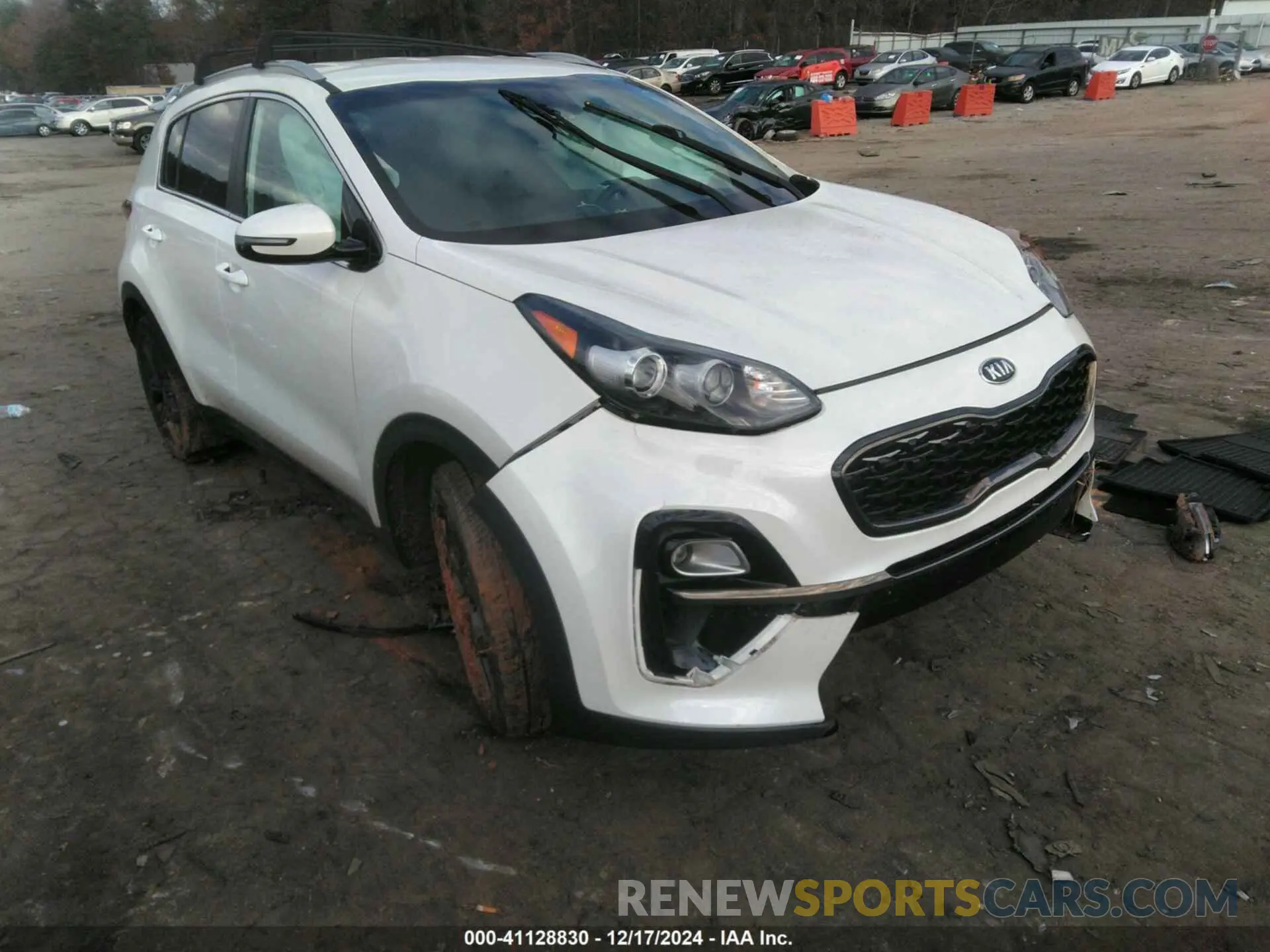 1 fotografías del automóvil dañado KNDP63AC6L7788480 KIA SPORTAGE 2020