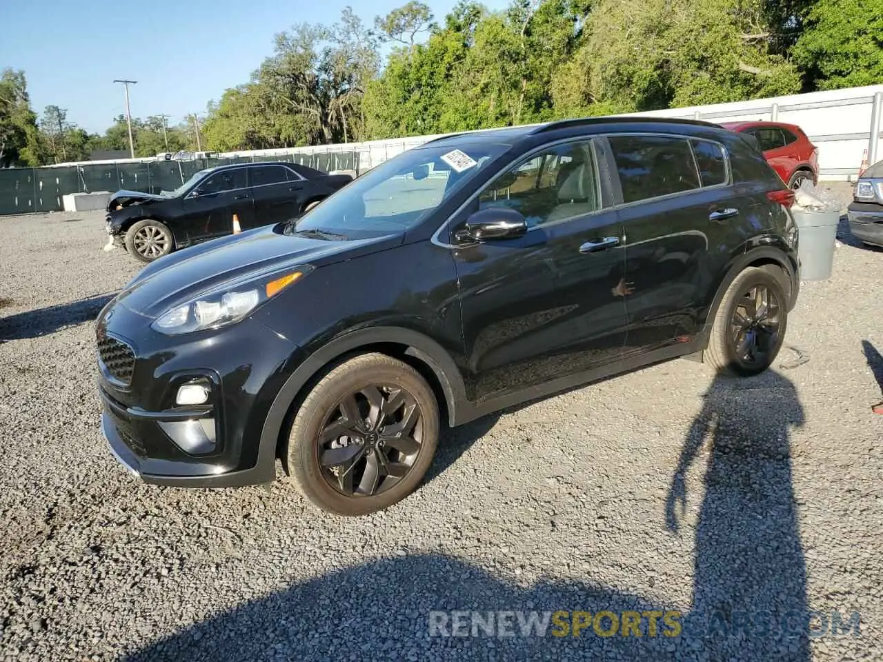 1 fotografías del automóvil dañado KNDP63AC8L7694293 KIA SPORTAGE 2020
