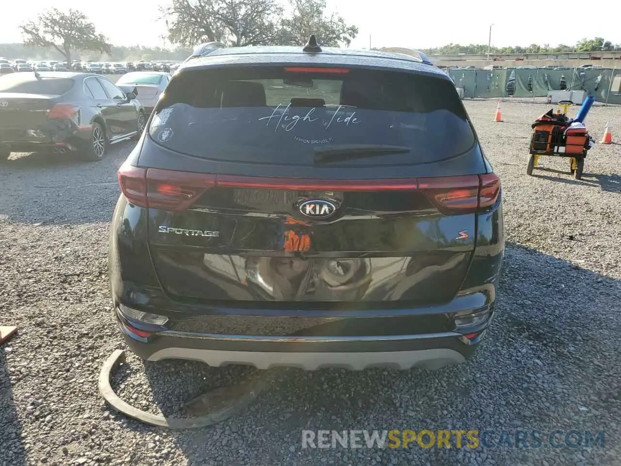 6 fotografías del automóvil dañado KNDP63AC8L7694293 KIA SPORTAGE 2020