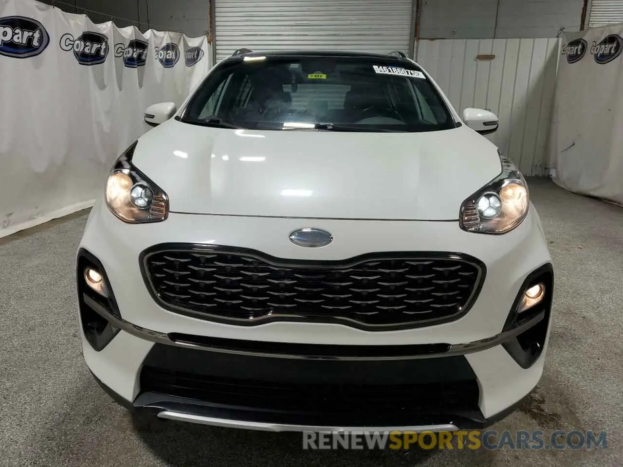 5 fotografías del automóvil dañado KNDP63AC8L7792112 KIA SPORTAGE 2020