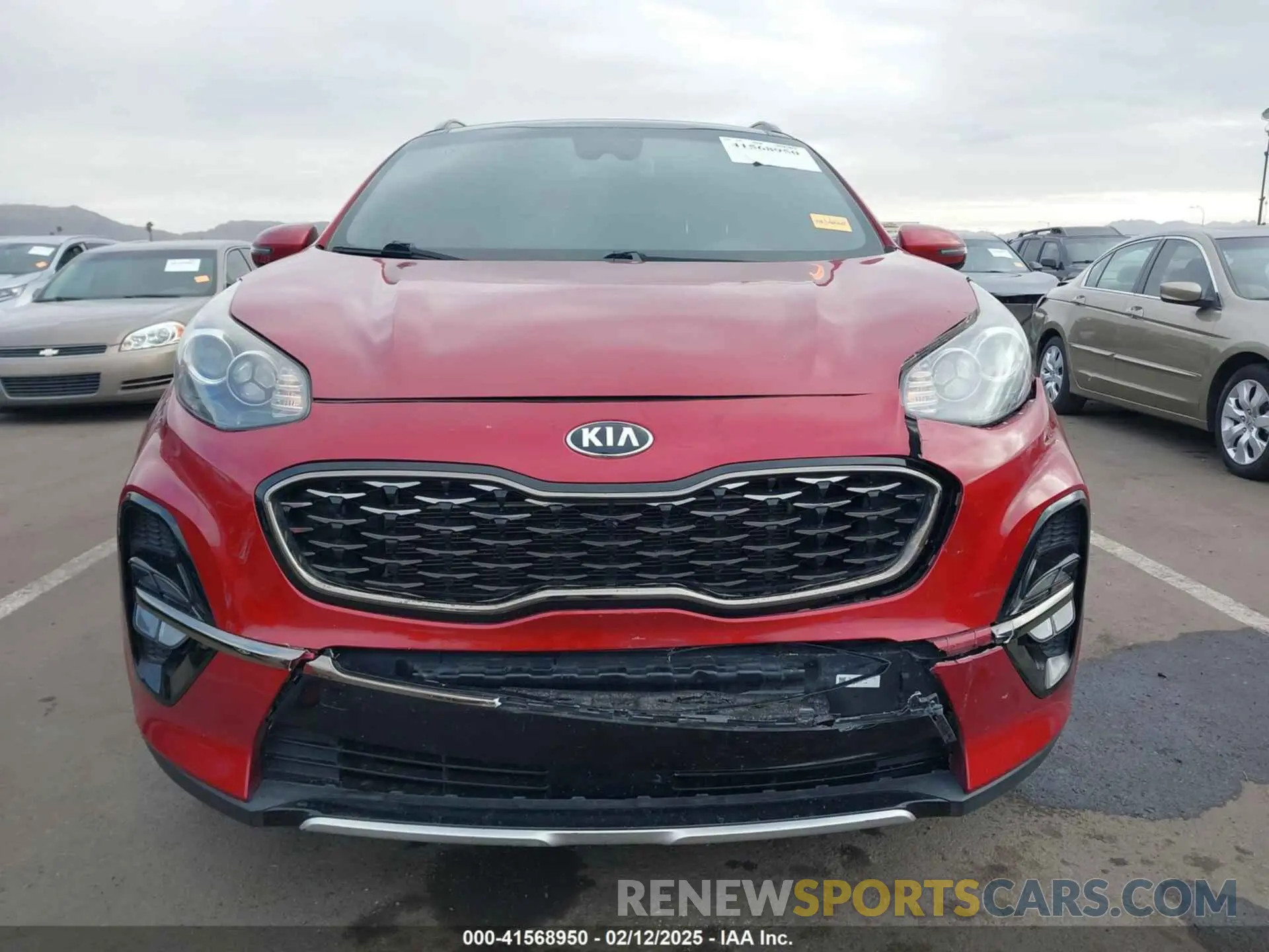 12 fotografías del automóvil dañado KNDP63AC8L7806834 KIA SPORTAGE 2020