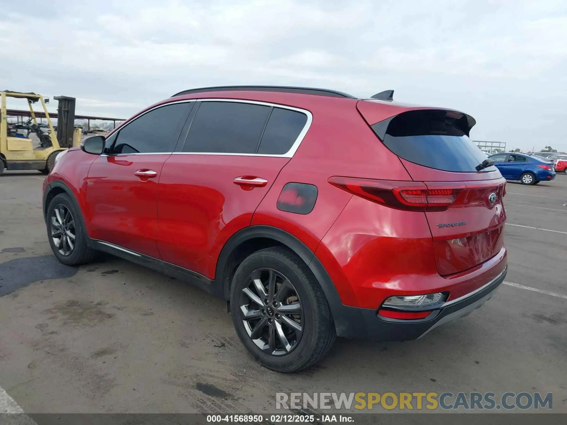 3 fotografías del automóvil dañado KNDP63AC8L7806834 KIA SPORTAGE 2020