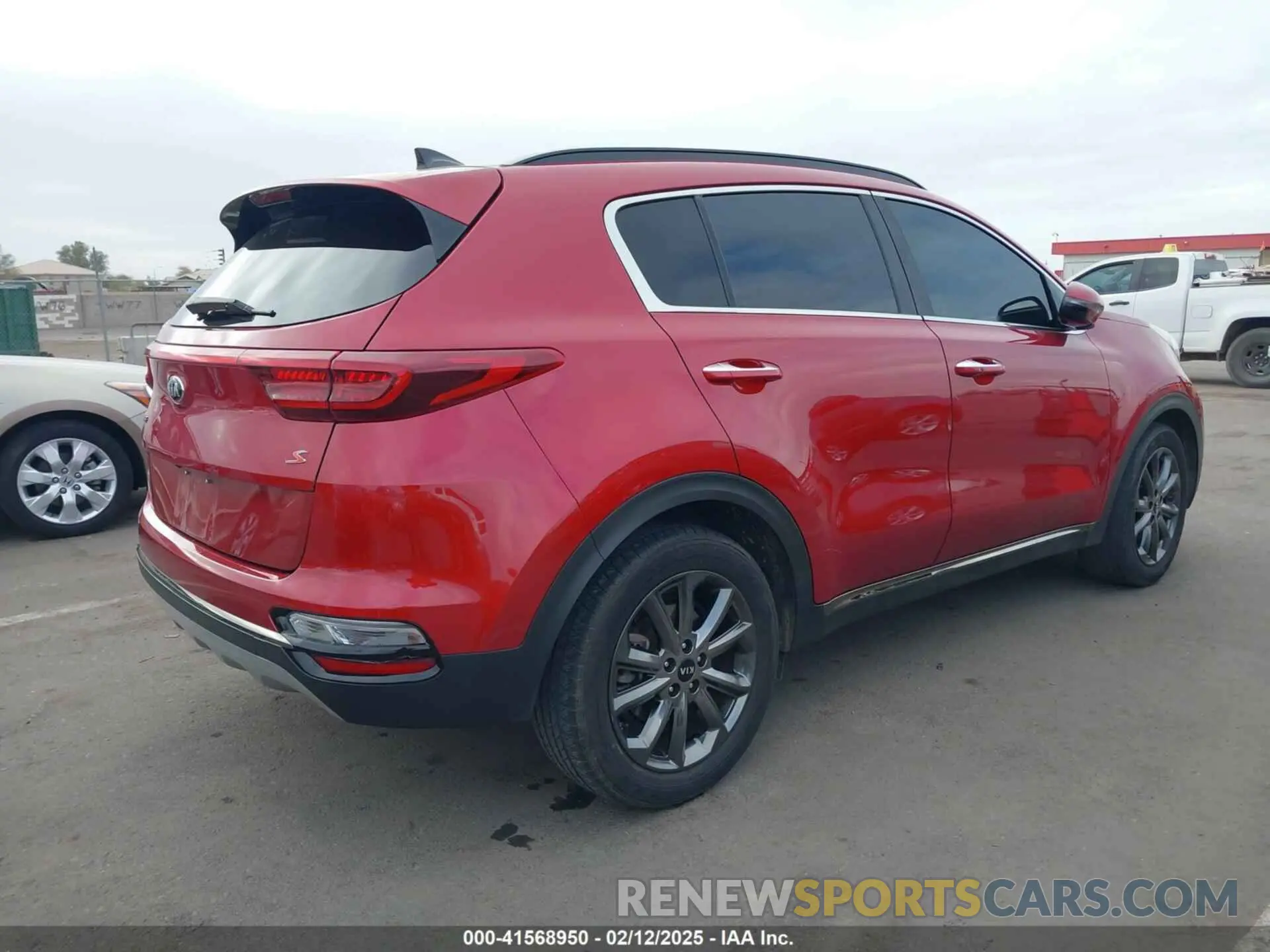 4 fotografías del automóvil dañado KNDP63AC8L7806834 KIA SPORTAGE 2020