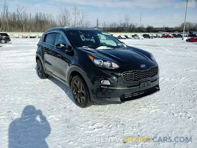 14 fotografías del automóvil dañado KNDP63AC9L7647287 KIA SPORTAGE 2020