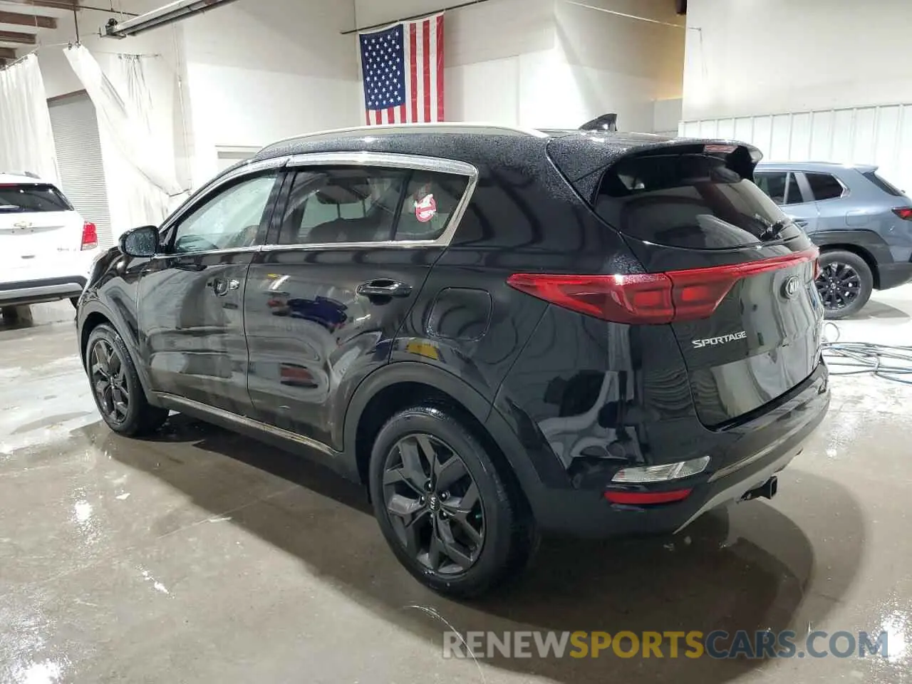 2 fotografías del automóvil dañado KNDP63AC9L7647287 KIA SPORTAGE 2020