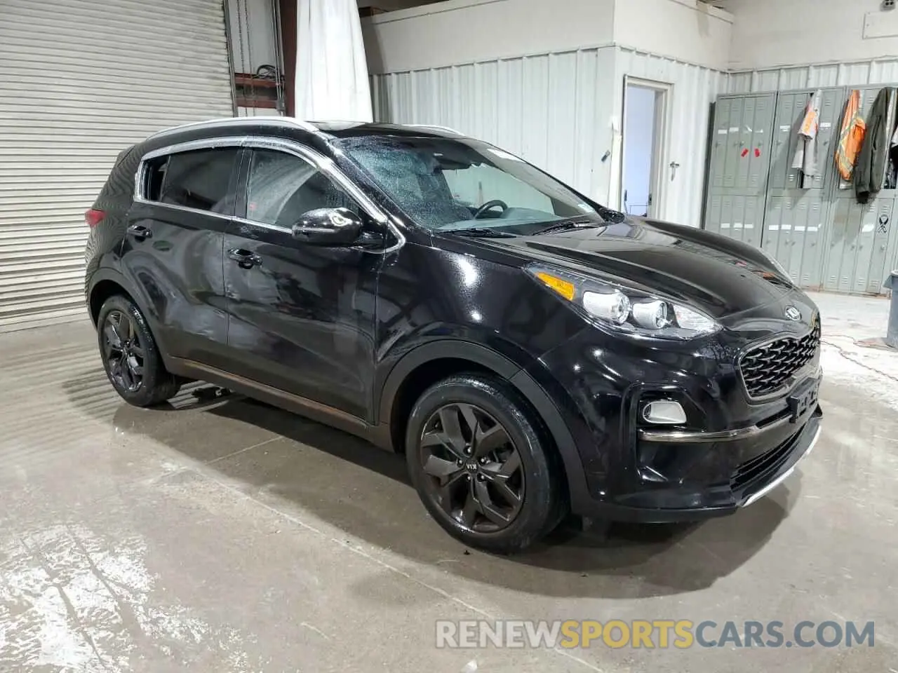 4 fotografías del automóvil dañado KNDP63AC9L7647287 KIA SPORTAGE 2020