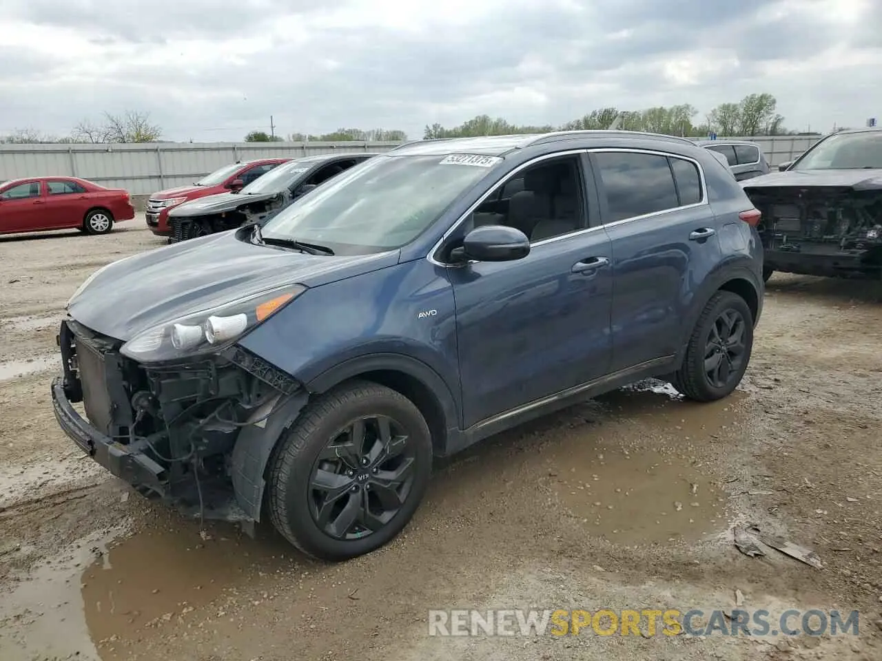 1 fotografías del automóvil dañado KNDP6CAC0L7794355 KIA SPORTAGE 2020