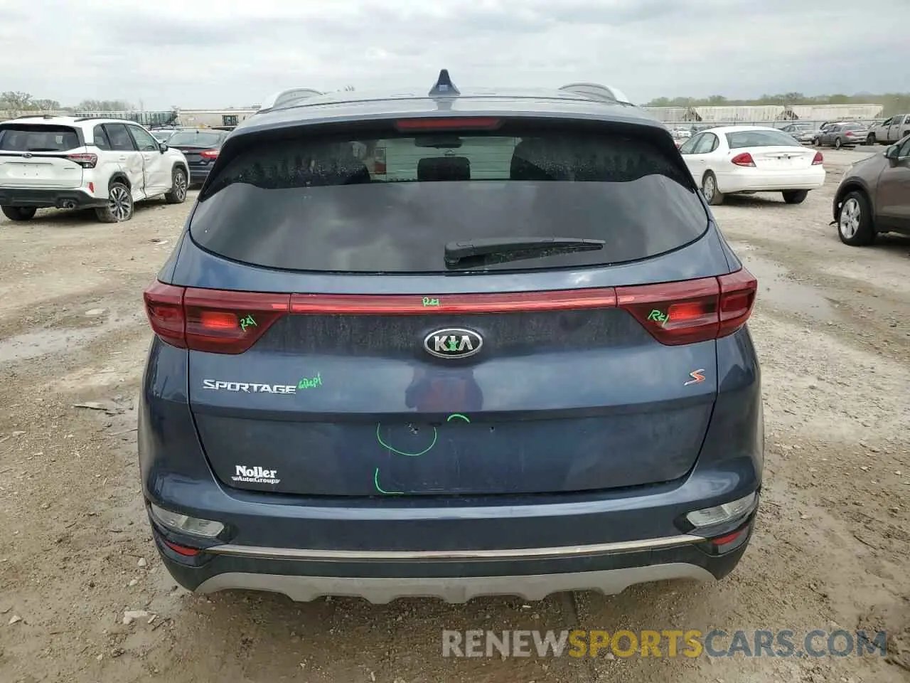 6 fotografías del automóvil dañado KNDP6CAC0L7794355 KIA SPORTAGE 2020