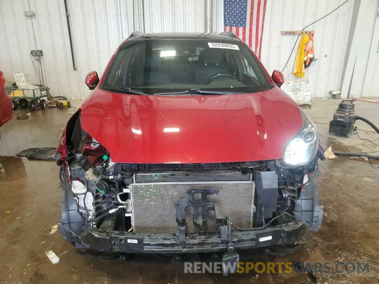 5 fotografías del automóvil dañado KNDP6CAC1L7697410 KIA SPORTAGE 2020