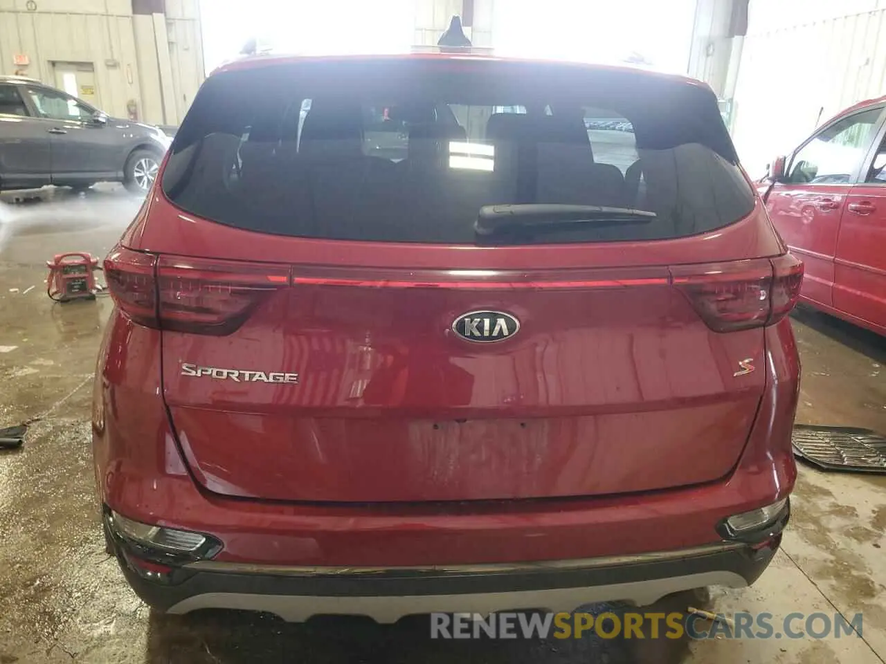 6 fotografías del automóvil dañado KNDP6CAC1L7697410 KIA SPORTAGE 2020