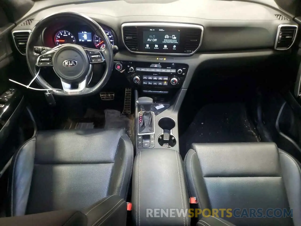 8 fotografías del automóvil dañado KNDP6CAC1L7697410 KIA SPORTAGE 2020