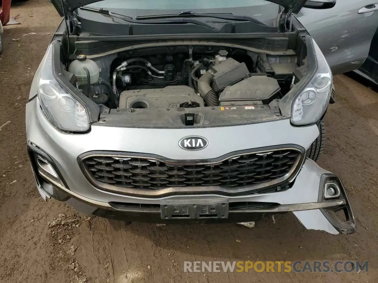 11 fotografías del automóvil dañado KNDP6CAC2L7657708 KIA SPORTAGE 2020