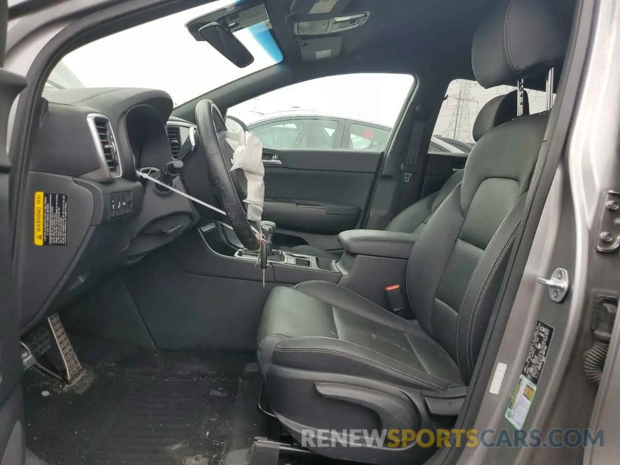 7 fotografías del automóvil dañado KNDP6CAC2L7657708 KIA SPORTAGE 2020