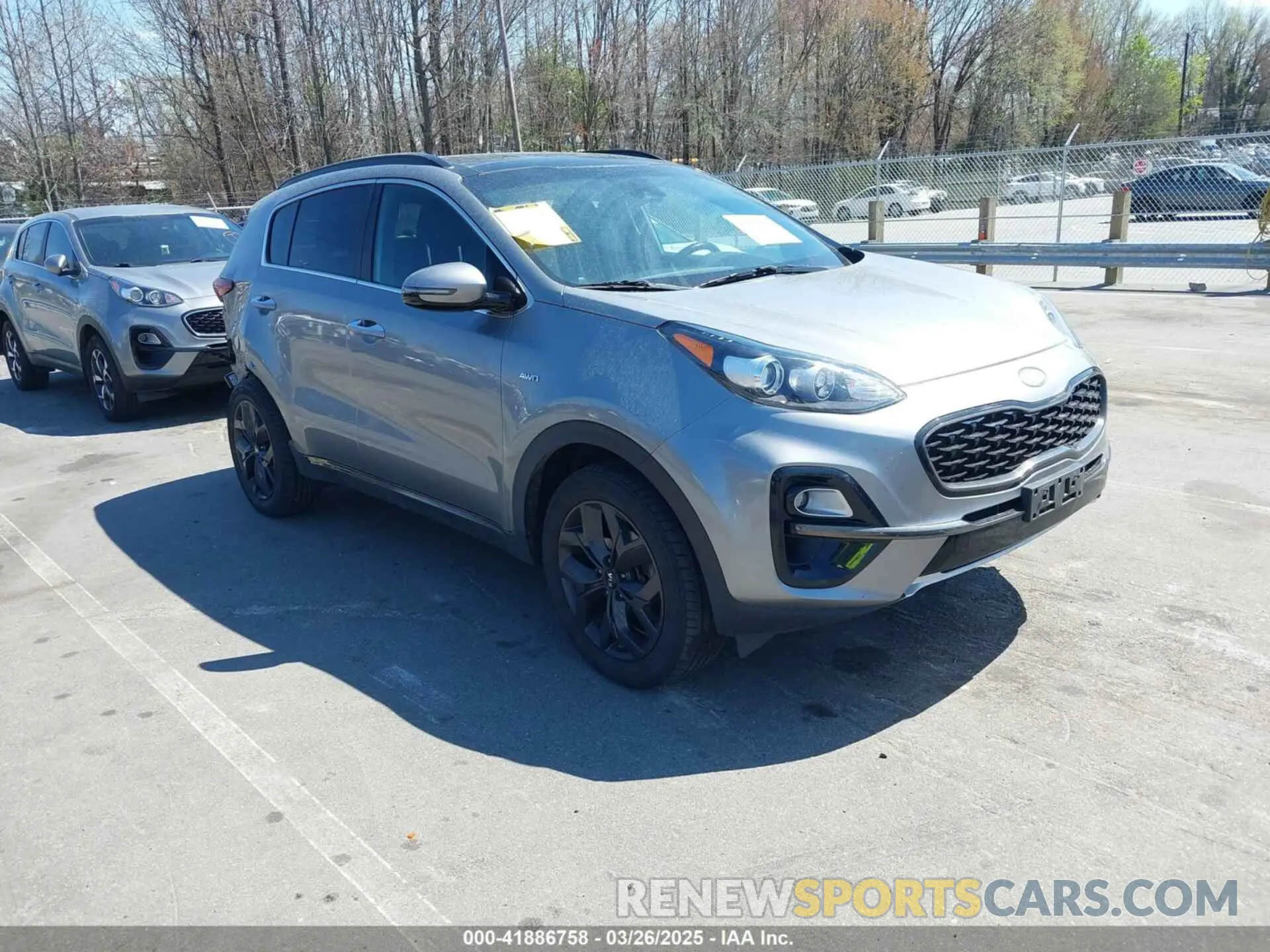 1 fotografías del automóvil dañado KNDP6CAC2L7663346 KIA SPORTAGE 2020
