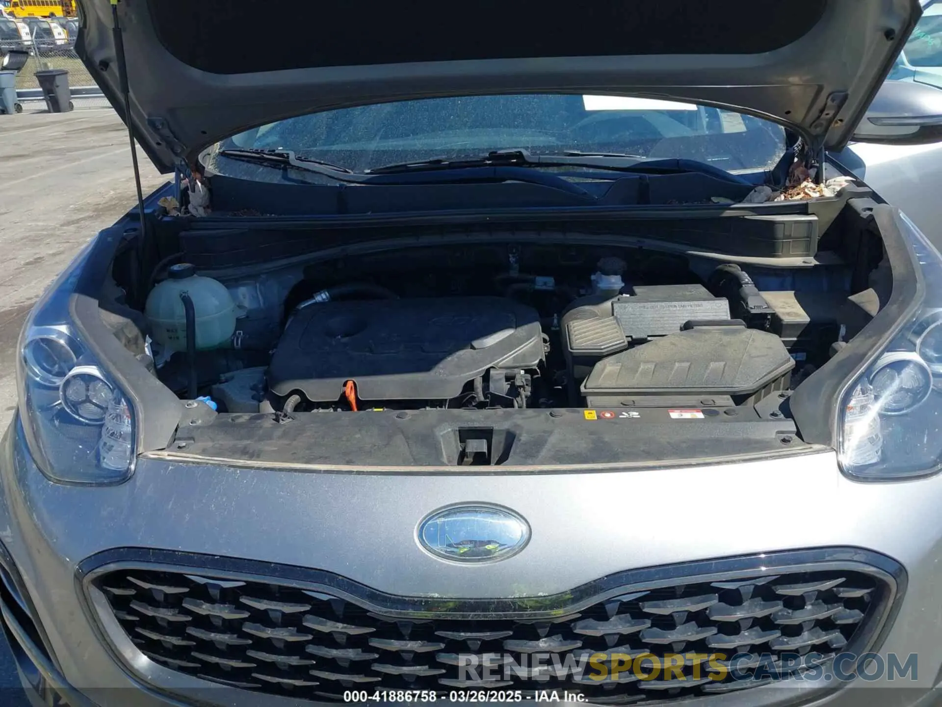 10 fotografías del automóvil dañado KNDP6CAC2L7663346 KIA SPORTAGE 2020